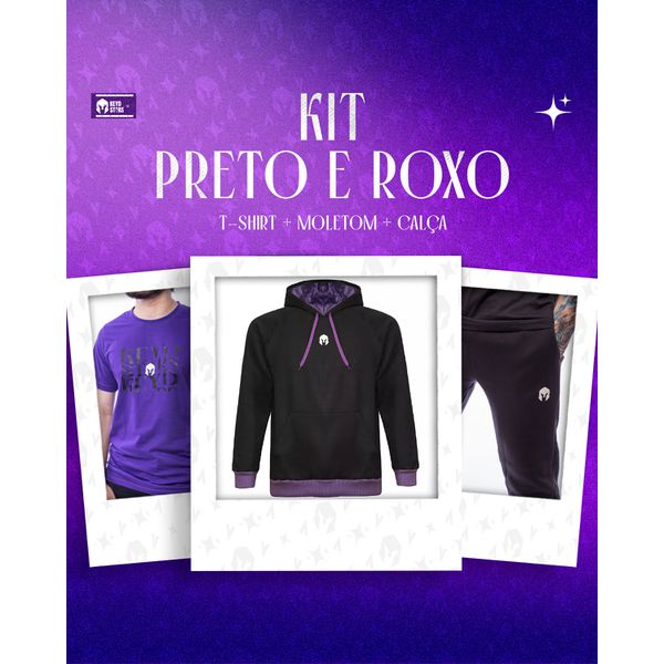 Kit Preto e Roxo