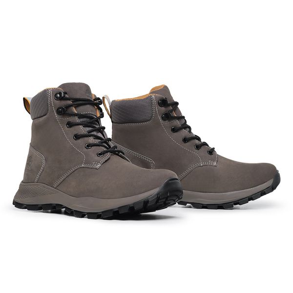 Coturno Adventure Masculino Couro Solado Reciclado Outdoor PRIVATE LABEL TIMBERLAND