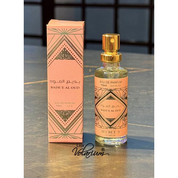 Perfume Arabe Noble Bush Bade'e Al Oud Decanter Miniatura 15 ml