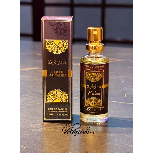 Perfume Arabe Sabah Decanter Miniatura 15 ml