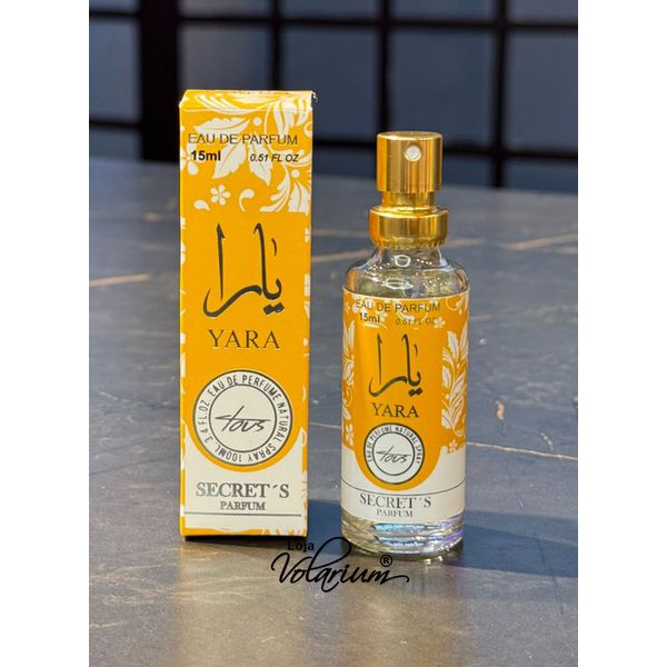 Perfume Arabe Yara Tous Decanter Miniatura 15 ml