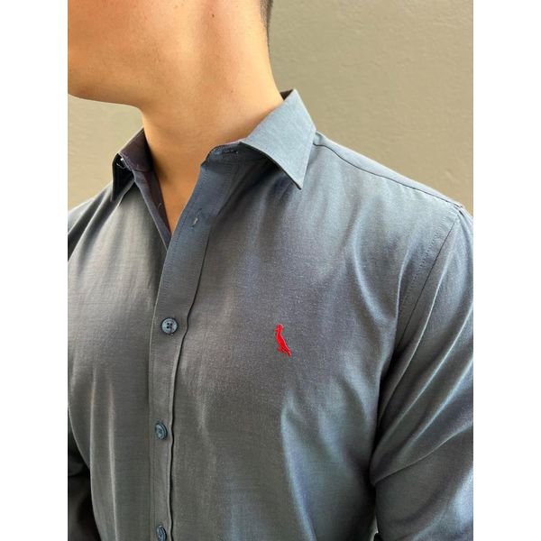 Camisa social horus slim top