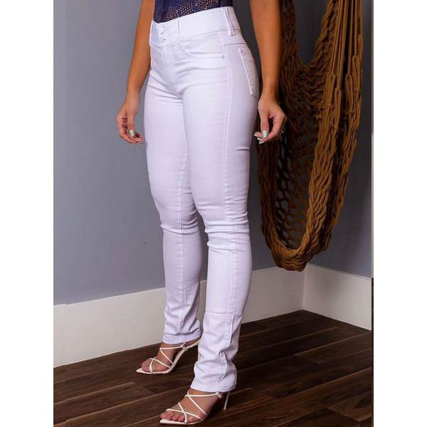 Calça loopper branca sales