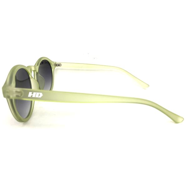 Óculos de Sol Kea HD acetato verde translúcido lentes policarbonato degradê