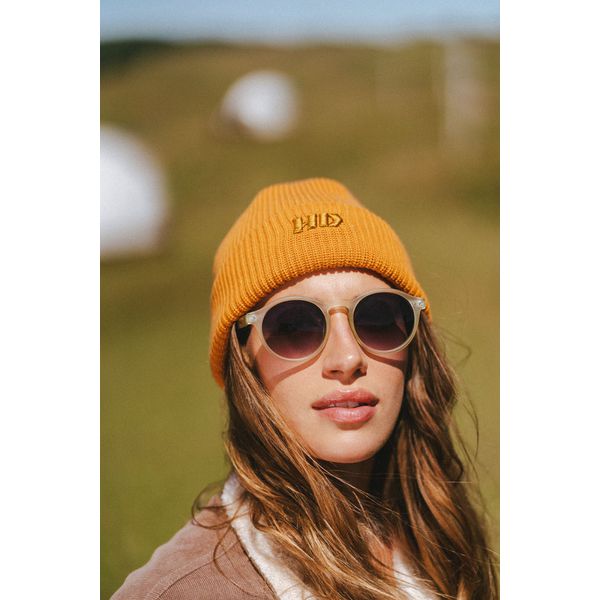 Óculos de Sol HD KEA AZUL Design Translucido, Lentes Redondas Degradê com Proteção UV 400! Azul