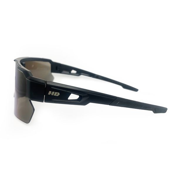 Óculos de Sol Pipeline 2.0.2 HD acetato Preto e verde lentes espelhadas mix esverdeado máscara apoio borracha Preto