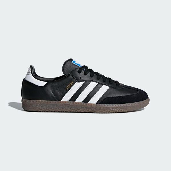 Tênis Adidas Samba Originals Casual Unissex Moda Preto e Branco