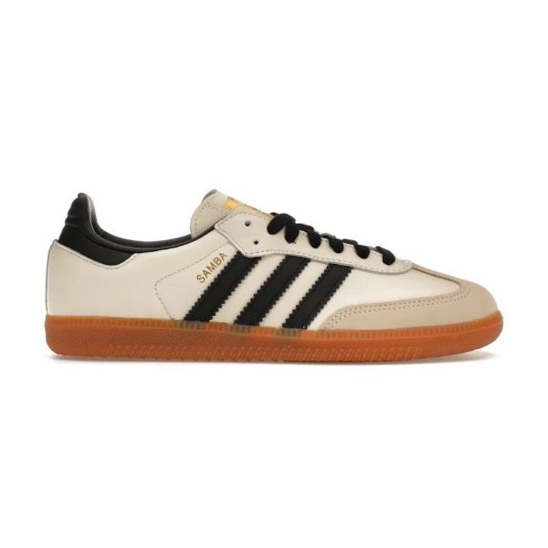 Tênis Adidas Samba Originals Casual Unissex Moda Areia e Preto