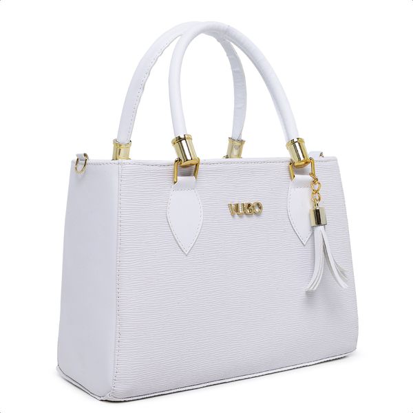 Bolsa Feminina Média Âmbar Branco