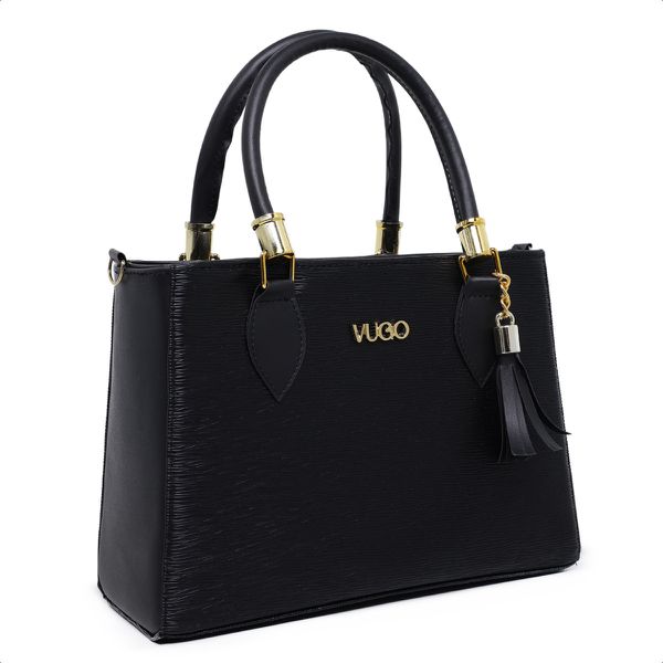 Bolsa Feminina Média Âmbar Preto