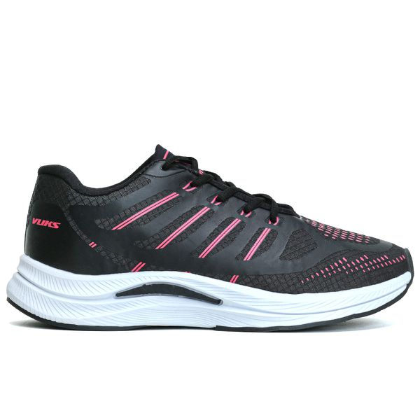 Tênis Esportivo Feminino Esportivo VUKS - Preto