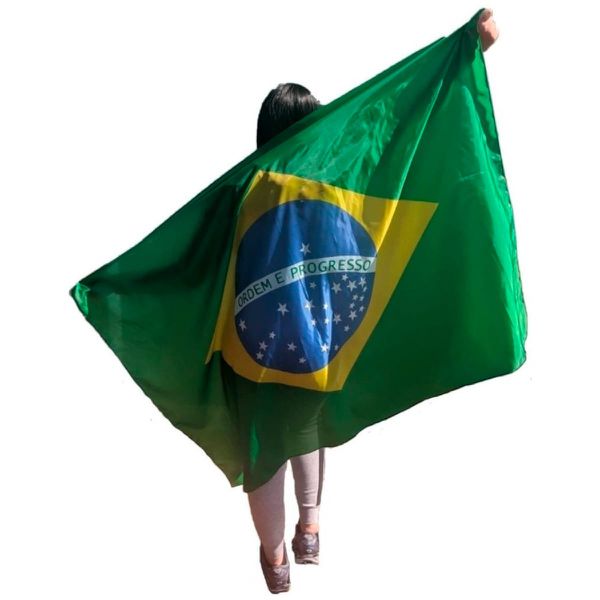 Bandeira Do Brasil Oficial Grande 1,5m X 0,90m