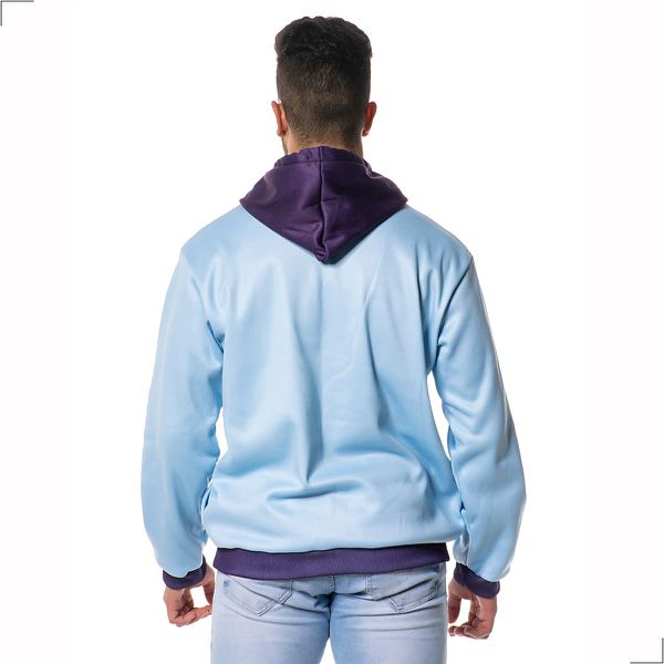 Moletom azul sales pastel