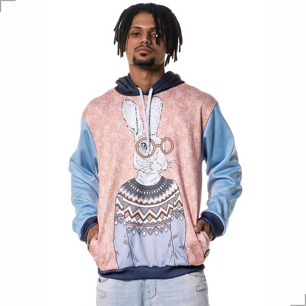 Moletom Estampado Coelho Total Masculino W2 STORE