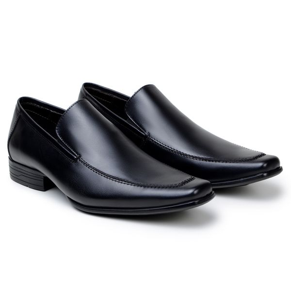 Sapato Masculino Loafer London - Couro Preto