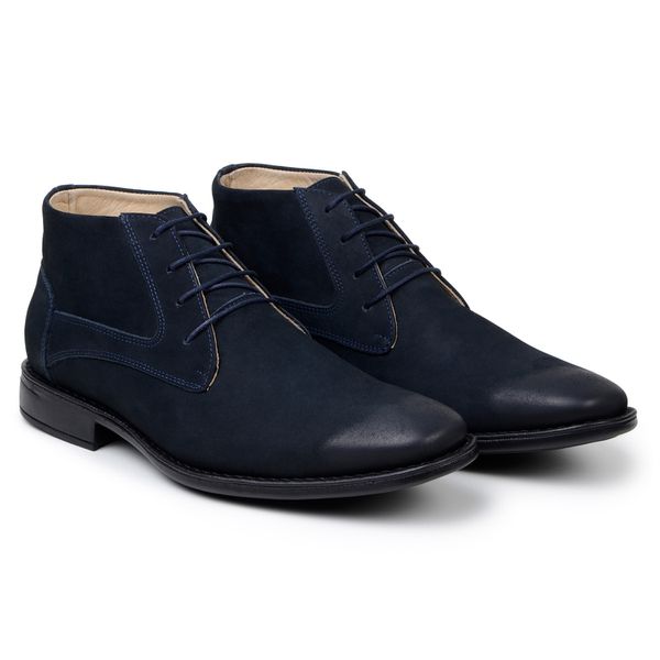 Bota Masculina Maranelo - Couro Marinho