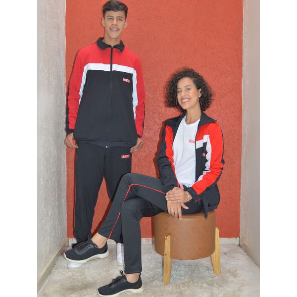 Jaqueta Helanca Sesi Unissex - P ao G