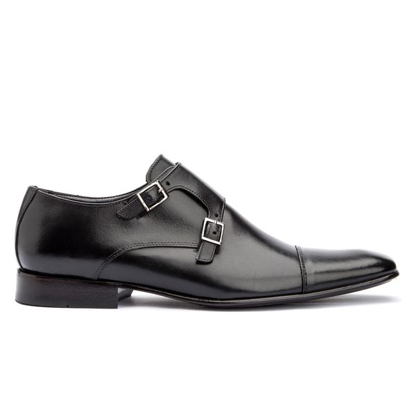 Sapato monk shop strap masculino