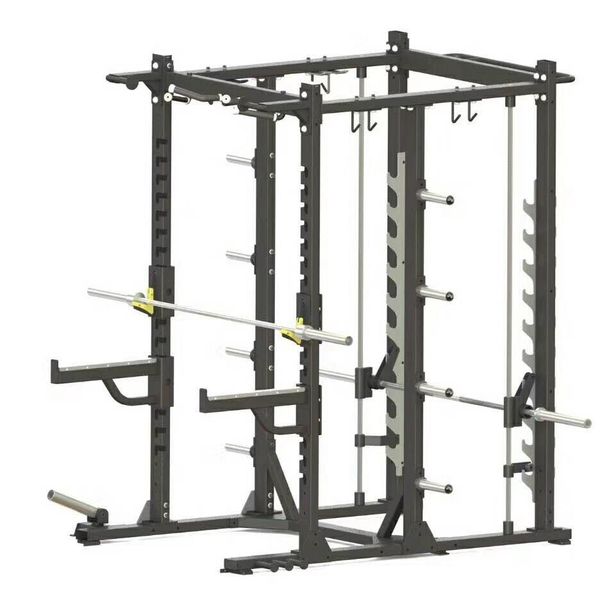 Agachamento Smith + Suporte para Agachamento Platinum