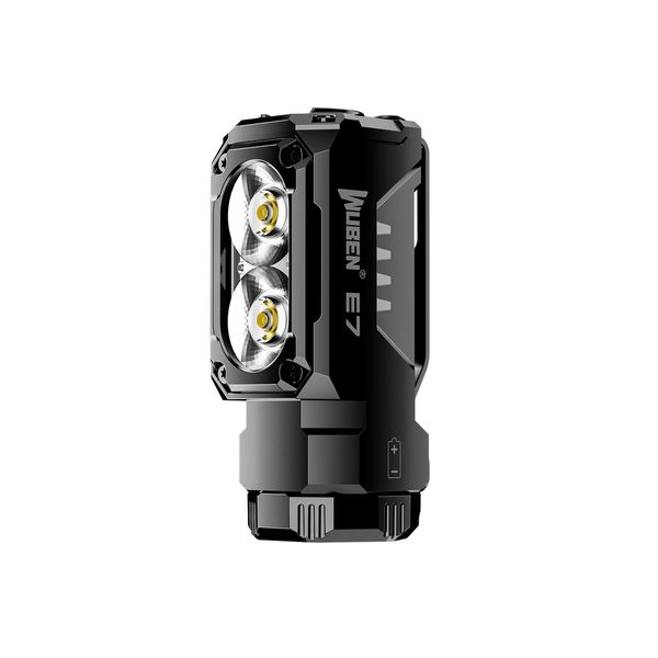 Lanterna Wuben E7 Black 6500 k