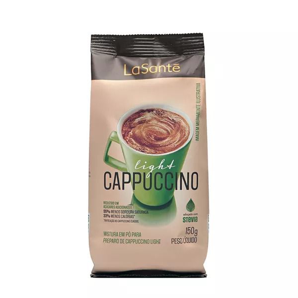 Cappuccino Light La Santé Adoçado com Stévia 150g