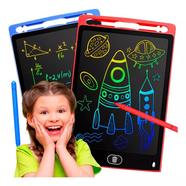 Lousa Mágica LCD Infantil de Desenhar e Tela Digital Tablet 8,5 Polegadas
