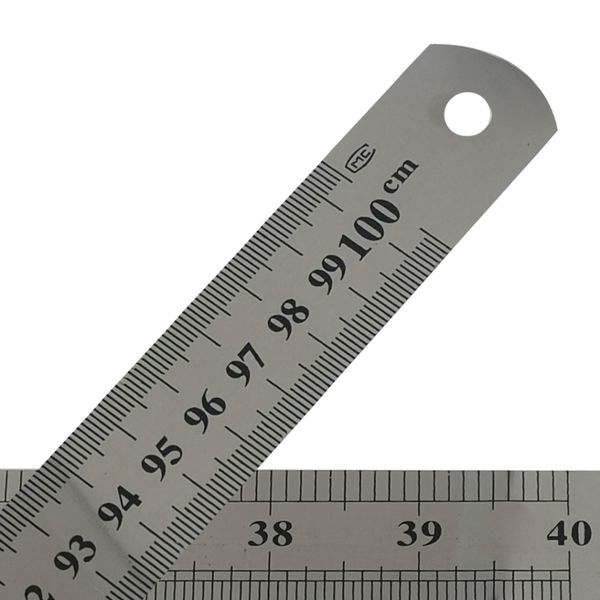 Régua de Aço Inox Flexível 100 cm