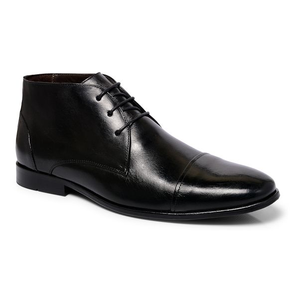 Bota Coturno Social Naturalle Preto