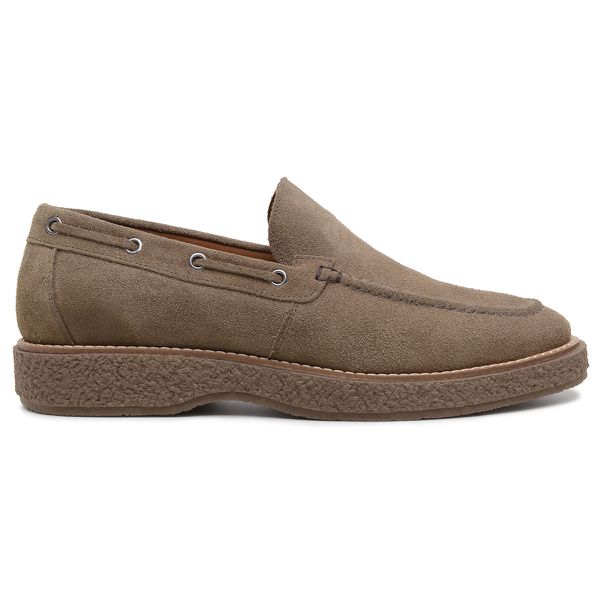 Sapato Masculino Sider ZOOE Camurça Taupe