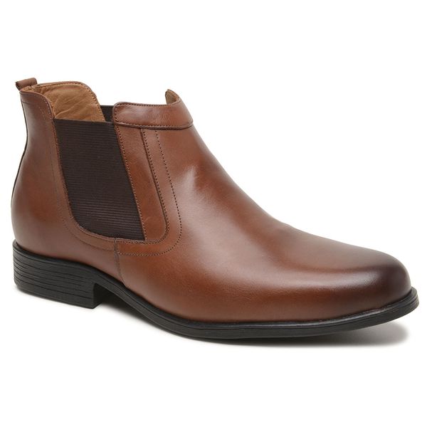 Bota Chelsea Masculina em Couro Legítimo Mooca - 4... - Turunelli Calçados