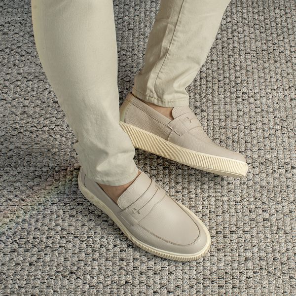 Mocassim Loafer Konna Marfim