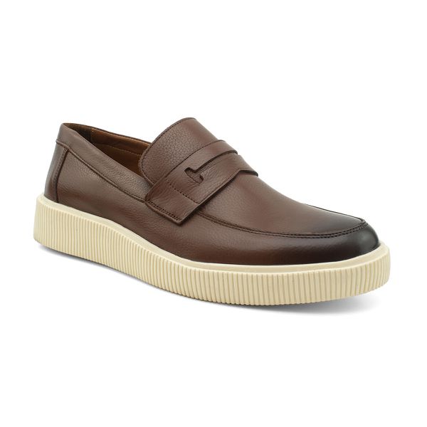 Mocassim Loafer Konna Floater Whisky - 5407-KONNA-... - Turunelli Calçados