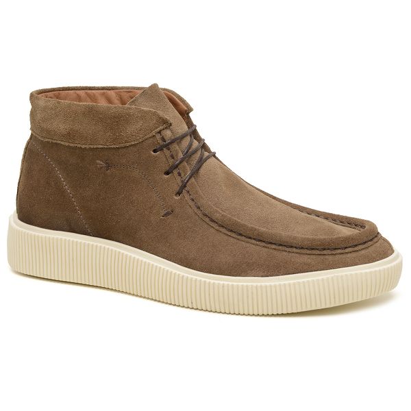 Bota ABRUZZO CANADIAN Em Couro Camurça Taupe - 543... - Turunelli Calçados