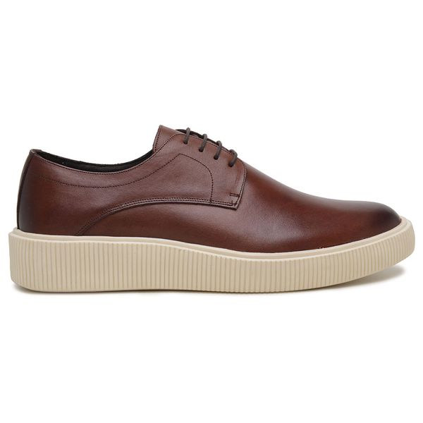 Sapato Masculino Derby Konna Whisky