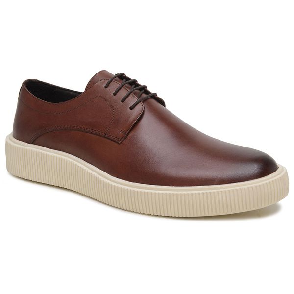 Sapato Masculino Derby Konna Whisky