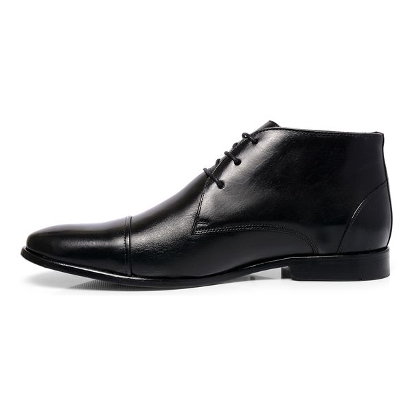 Bota Coturno Social Naturalle Preto