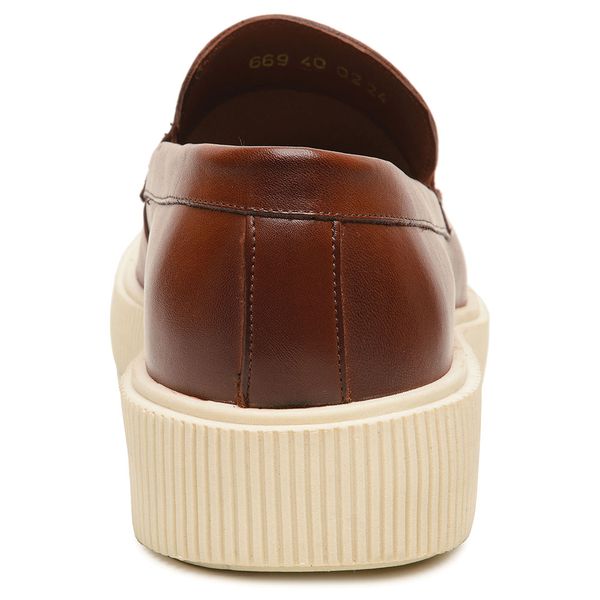 Kit Sapato Masculino Loafer Konna Whisky e Calçadeira