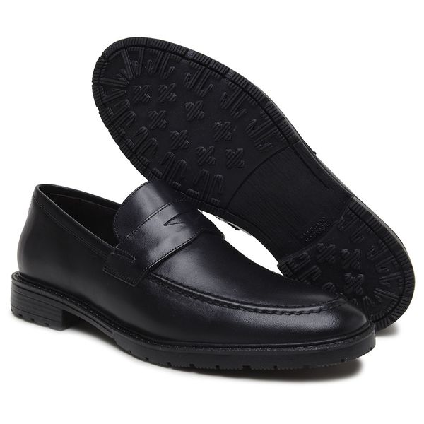 Mocassim Tratorado ALL BLACK