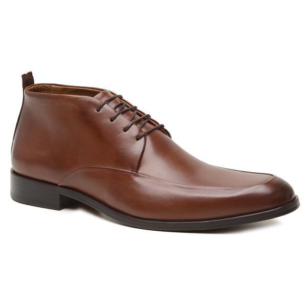 Bota Social Paolo Em Couro Whisky - 7601-SC-WHISKY - Turunelli Calçados