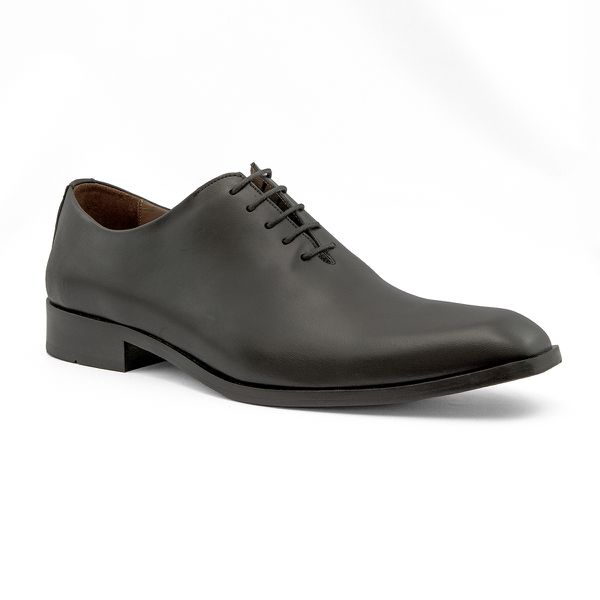 Sapato Social Wholecut Vero Cuoio Preto