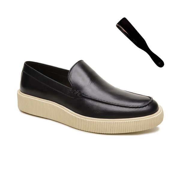 Kit Sapato Masculino Loafer Konna Preto e Calçadei... - Turunelli Calçados