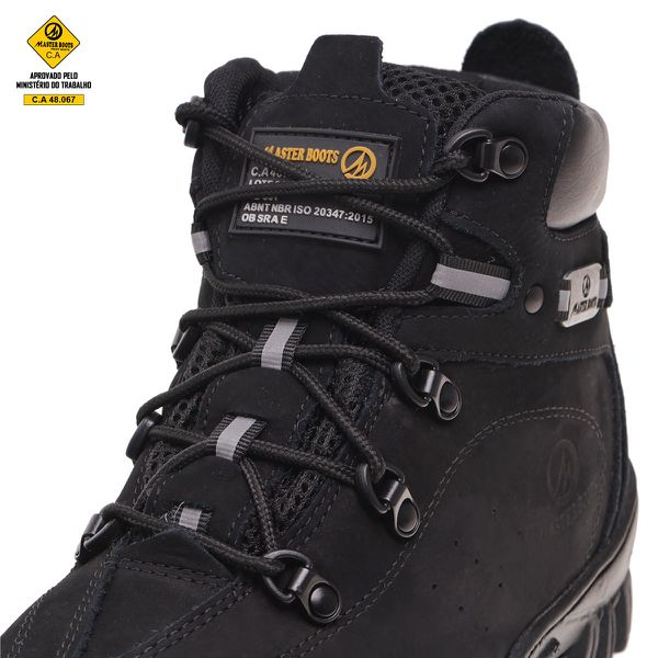 Bota Coturno Adventure Preta C.A 48.067