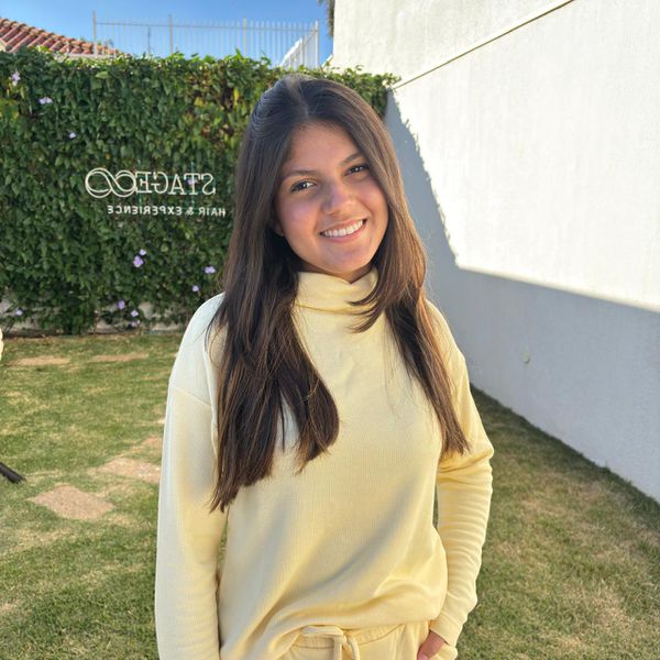 Blusa Feminina Tricô Gola Alta Dobrada - Amarelo