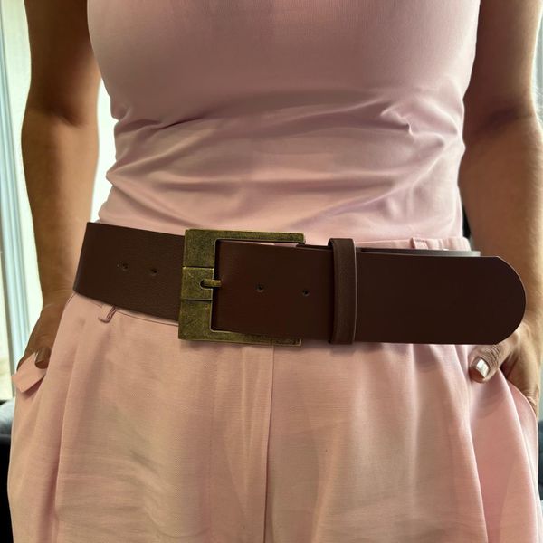 Cinto Feminino Maxi - Marrom