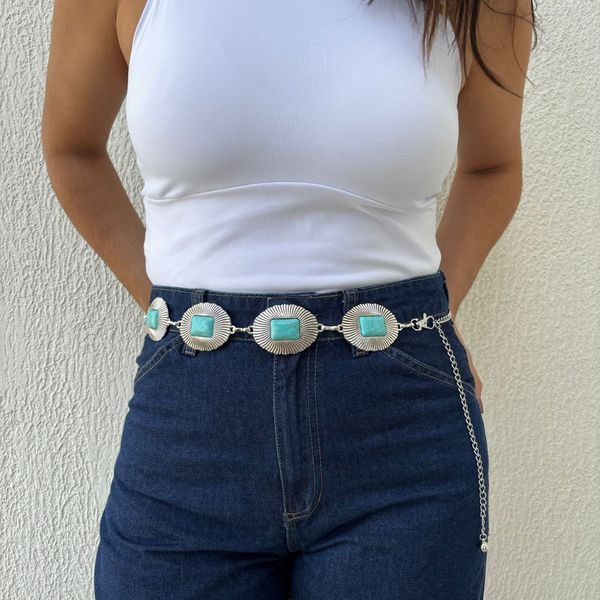 Cinto Feminino Pedras 