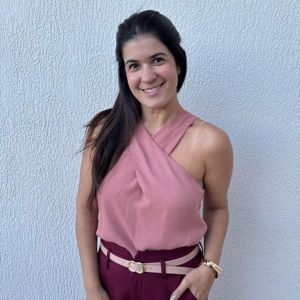 Regata Feminina Cruzada - Rosa Blush