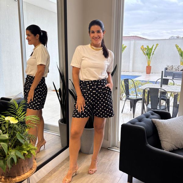 Shorts Feminino Jamille - Preto