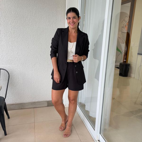 Shorts Feminino Span - Preto