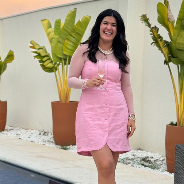Vestido Feminino Elaine - Rosa