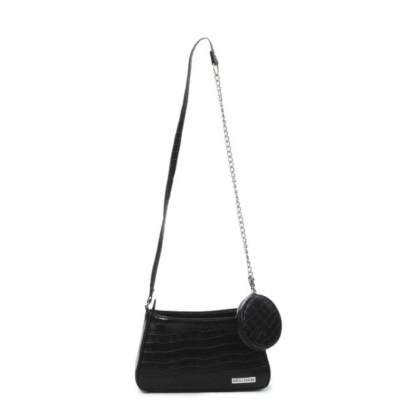 Bolsa Yara Lanrry Croco Metalizada 